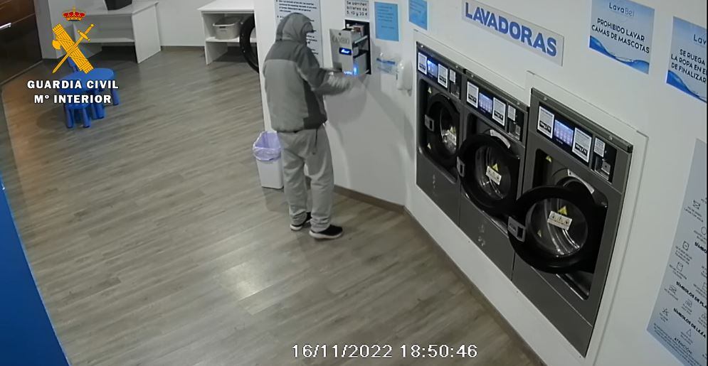 Captura de un vídeo que grabó uno de los robos