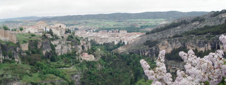 Vista de la hoz del Júcar de Cuenca.