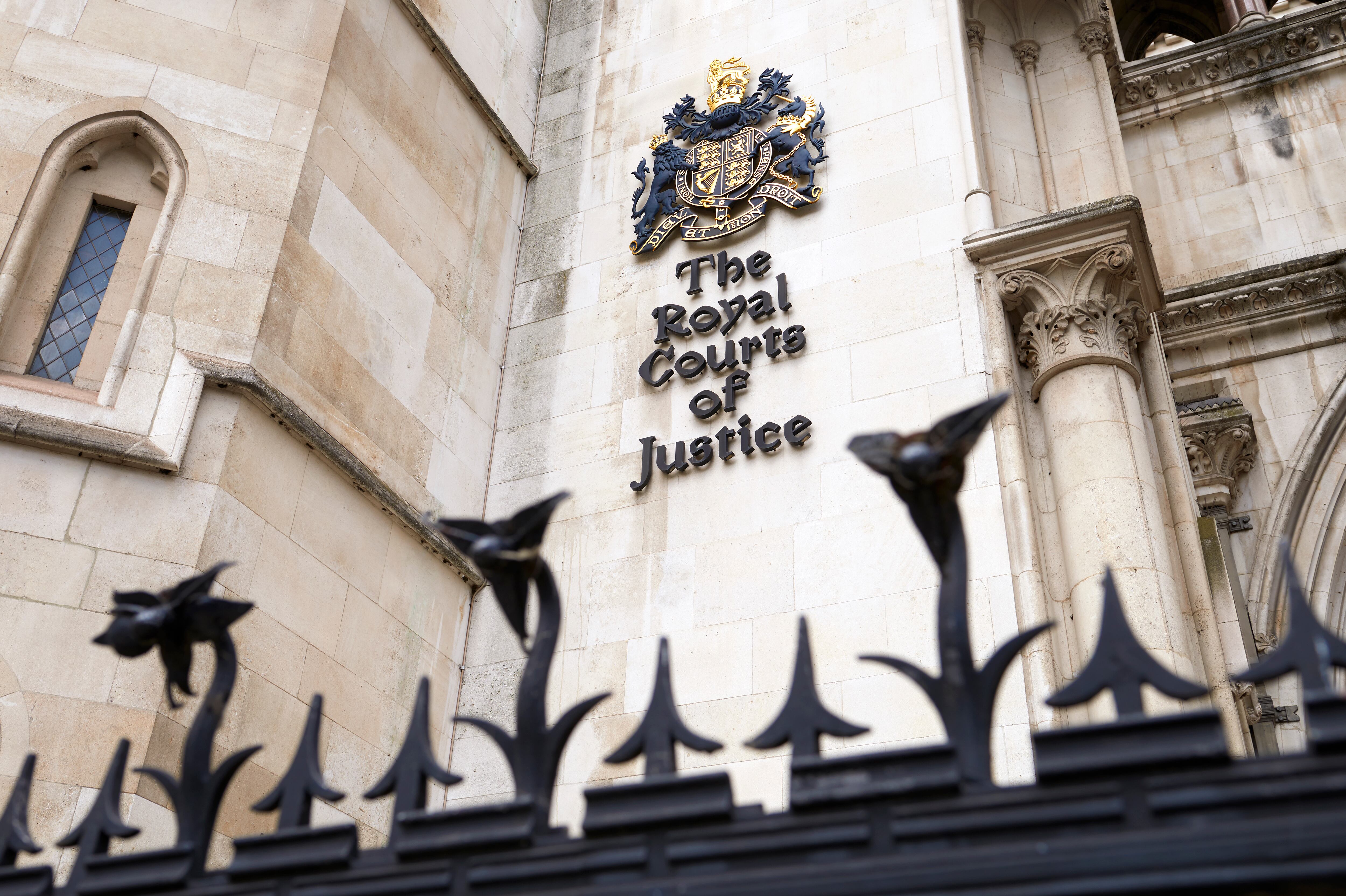 La Real Corte de Justicia de Londres.