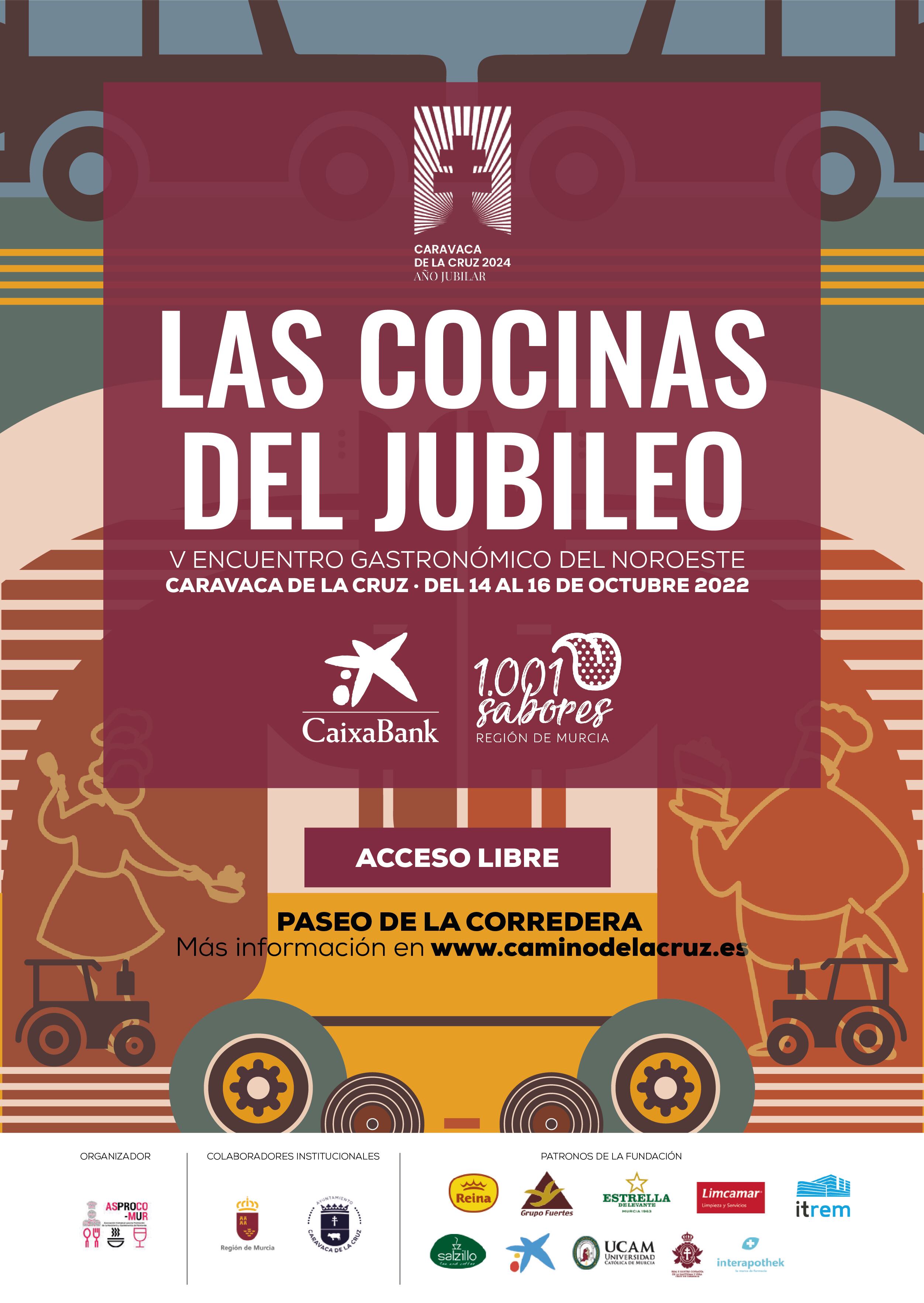 Cartel Anunciador de la V edición de Las Cocinas del Jubileo