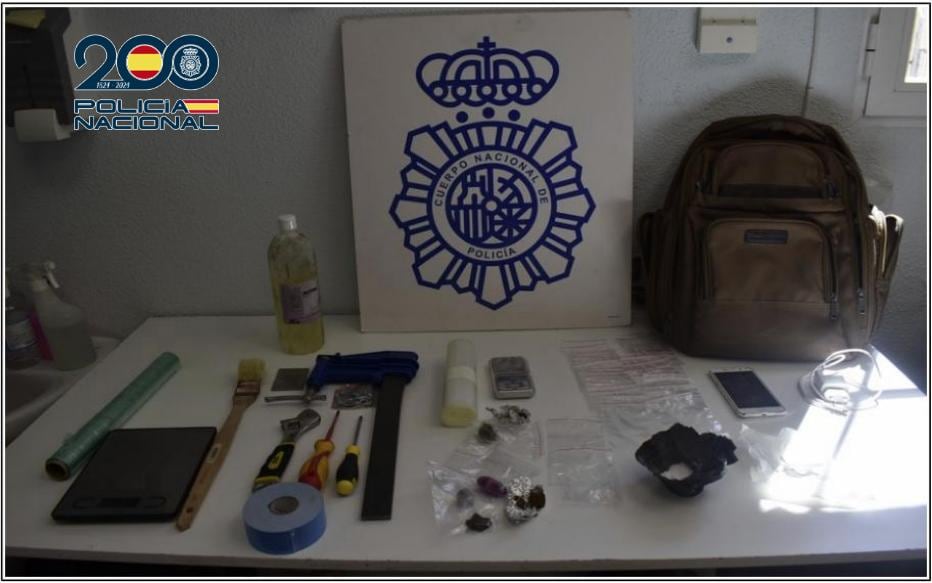 Ocultaba la droga en un piso ocupado