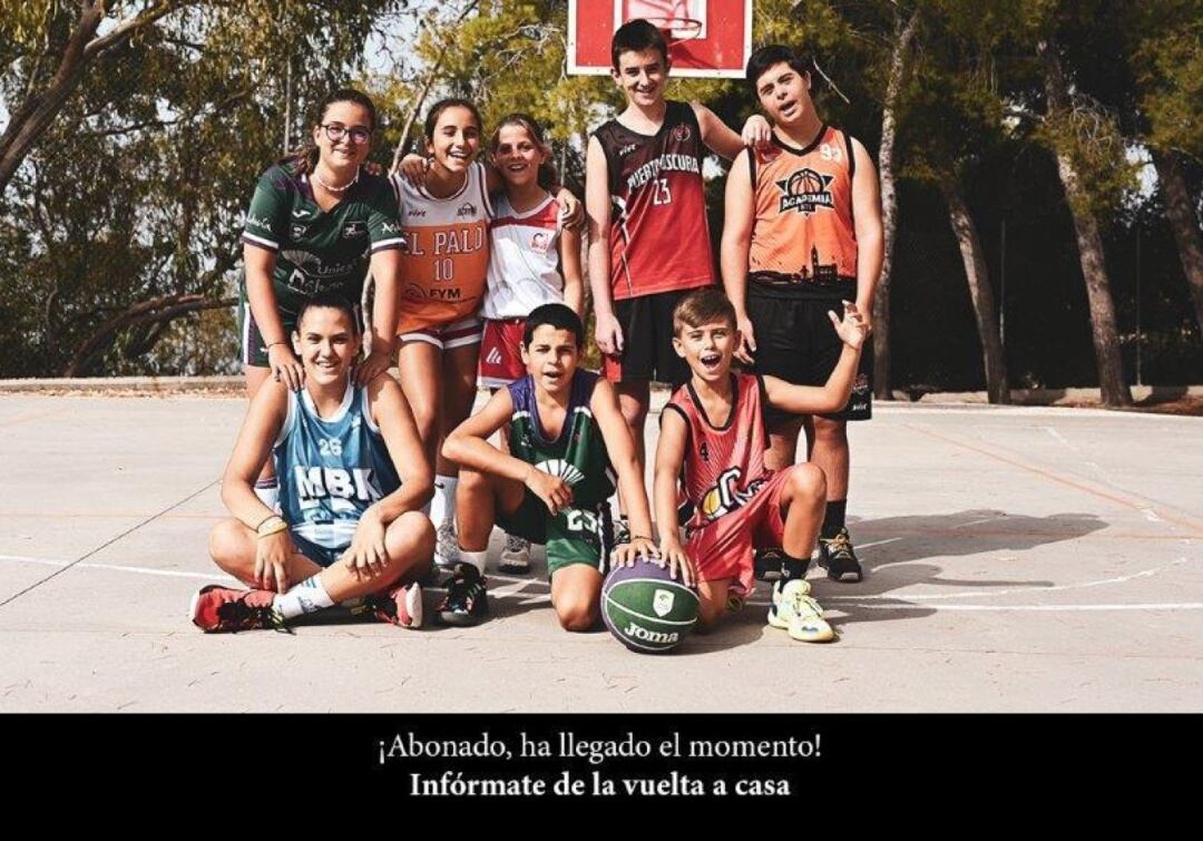 El Unicaja ha lanzado la campaña retorno para la vuelta del público a las gradas del Carpena. 