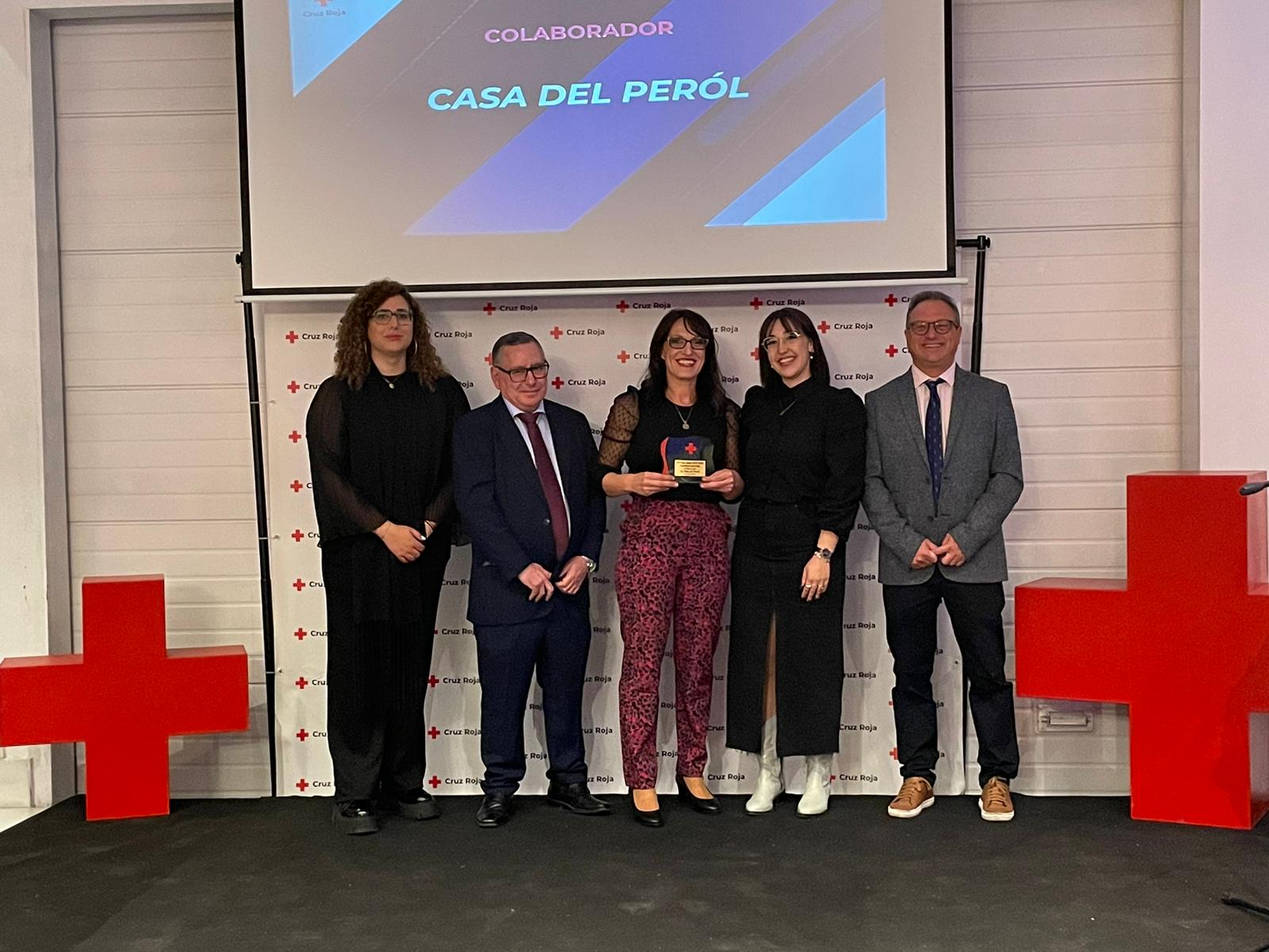 La Casa del Perol, galardón Colaborador de Cruz Roja