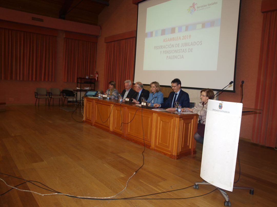 Asamblea general de la Federación de Jubilados y Pensionistas