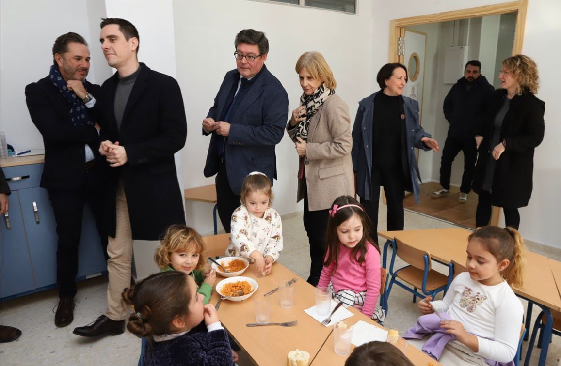 Visita institucional al Colegio Alcazaba