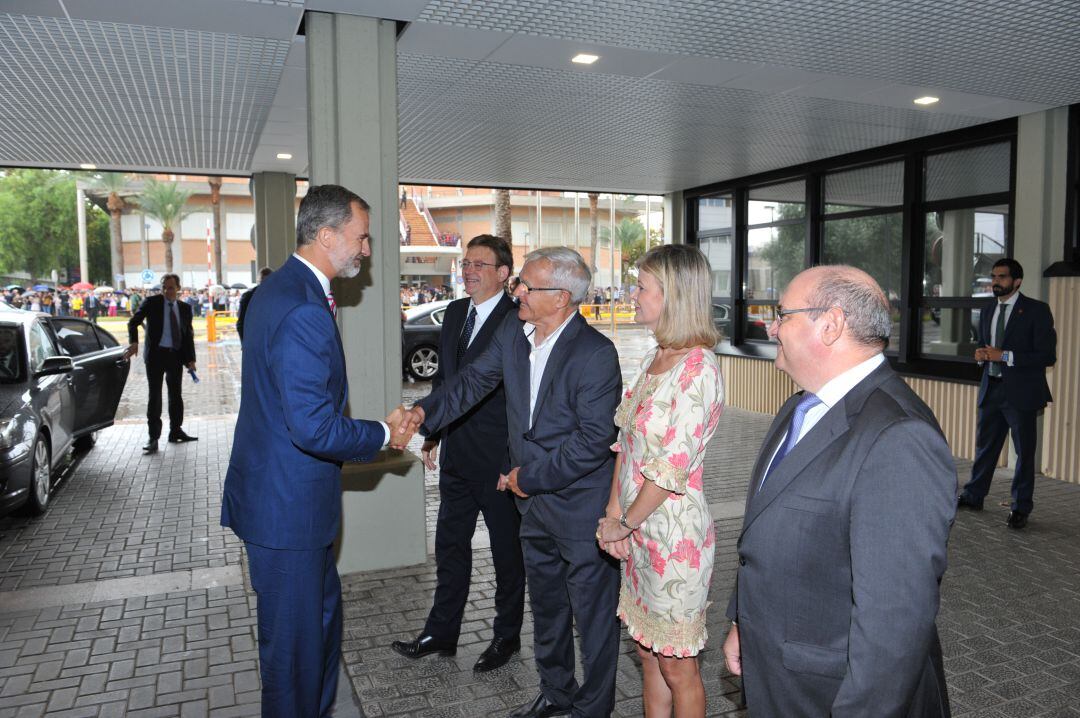 El rey Felipe VI en la inauguración del curso universitario en la UPV