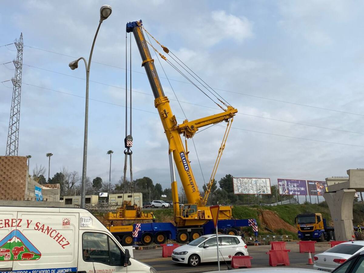 Así avanzan las obras del tramo municipal de la Ronda Norte de Córdoba 