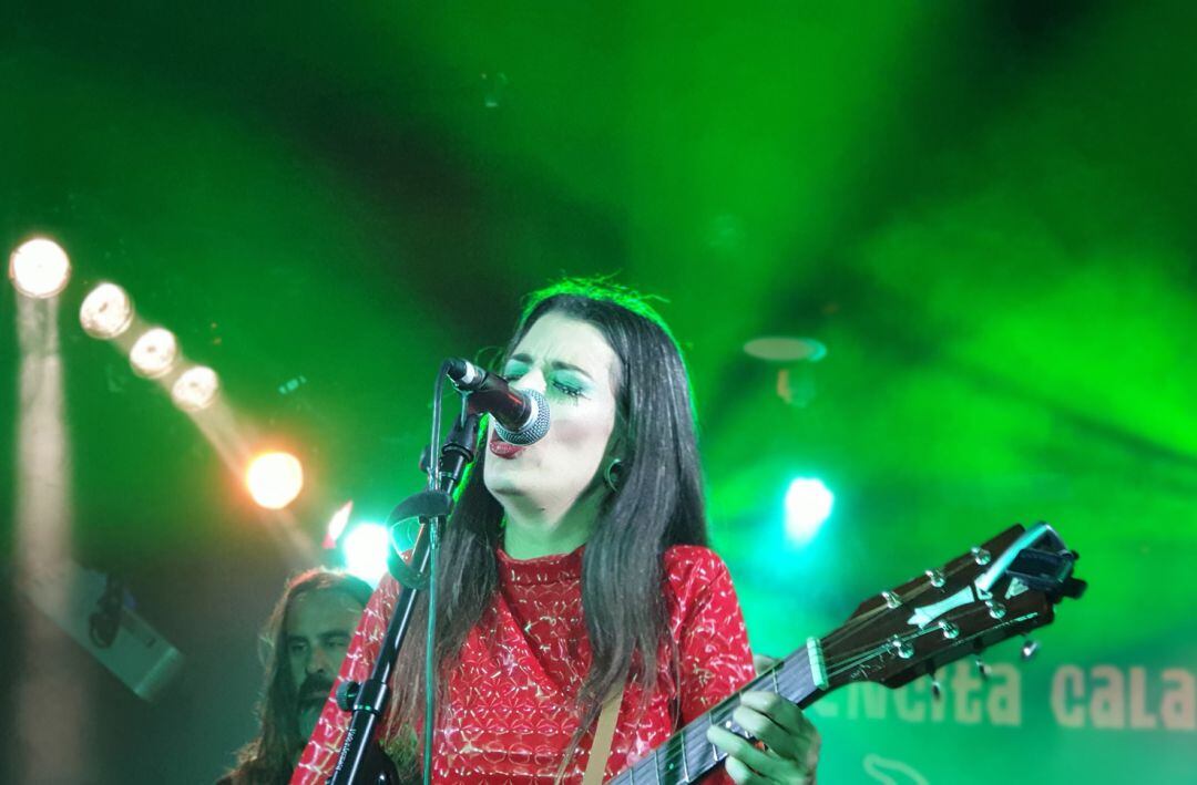 Carmencita Calavera, en concierto en Granada