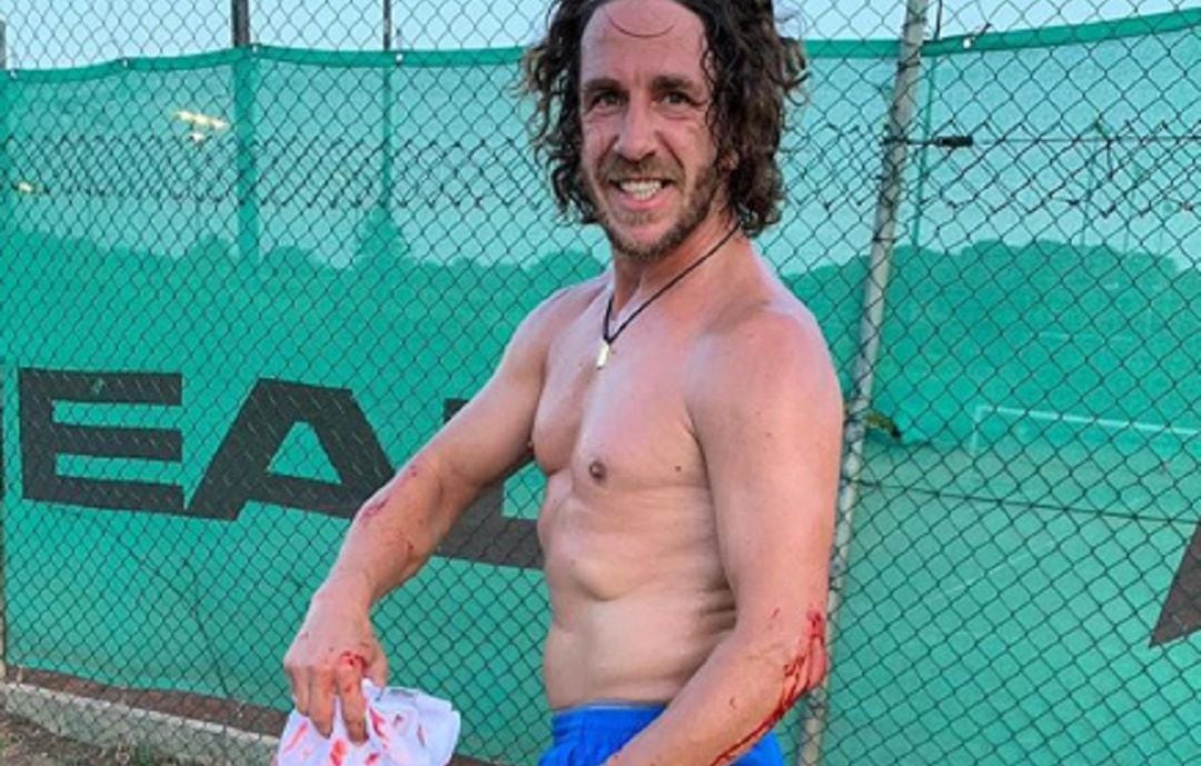 Carles Puyol en su cuenta de Instagram.