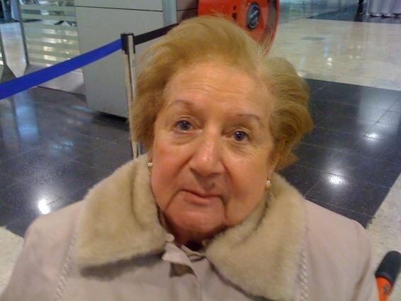 Ada Ghiara, una mujer argentina de 88 años expulsada de España porque, según fuentes policiales, &quot;no cumplía los requisitos&quot;