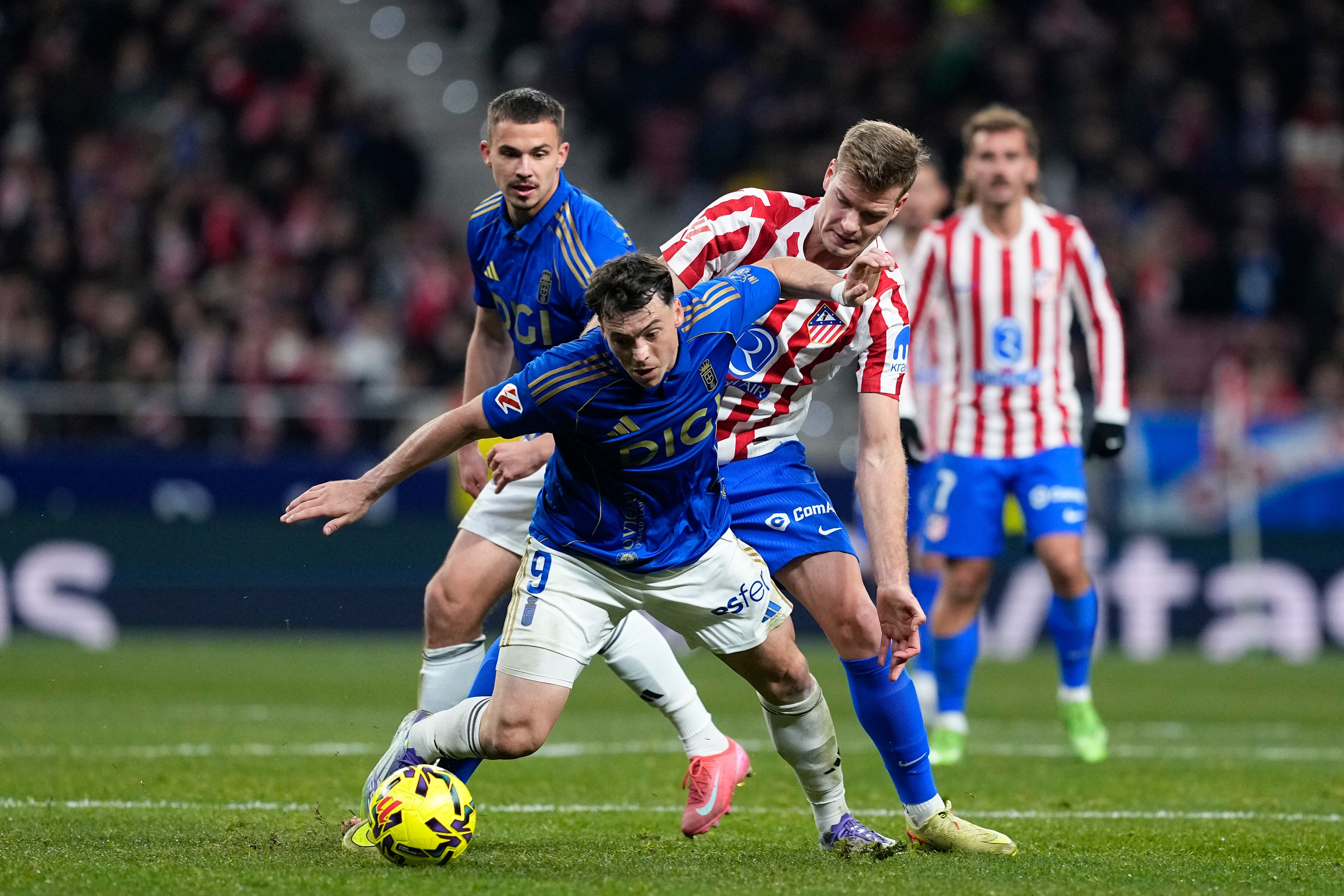 Imagen de archivo del Atlético de Madrid-Real Oviedo de la primera vuelta