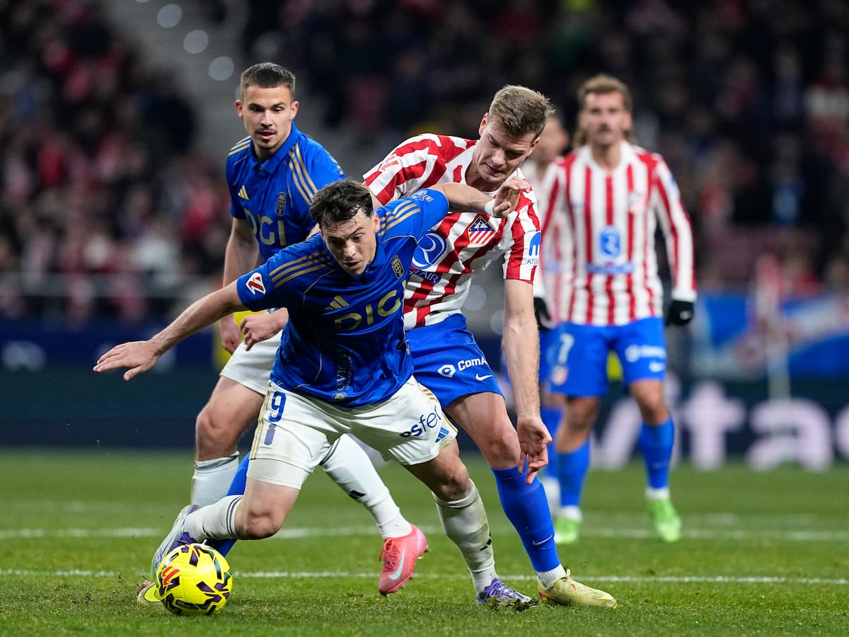 Real Oviedo - Atlético de Madrid, en directo: partido de la jornada 26 de LaLiga EA Sports, en vivo