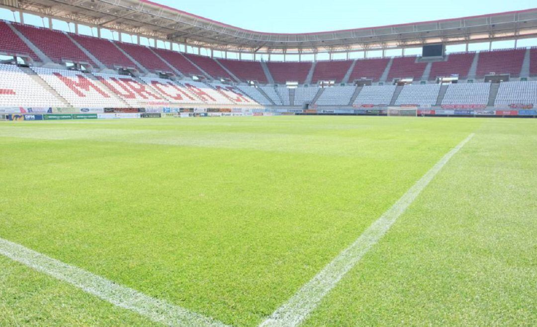 Imagen del Estadio Enrique Roca de Murcia 