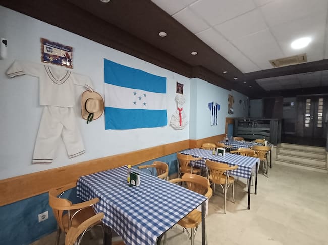 Interior de Un toque hondureño
