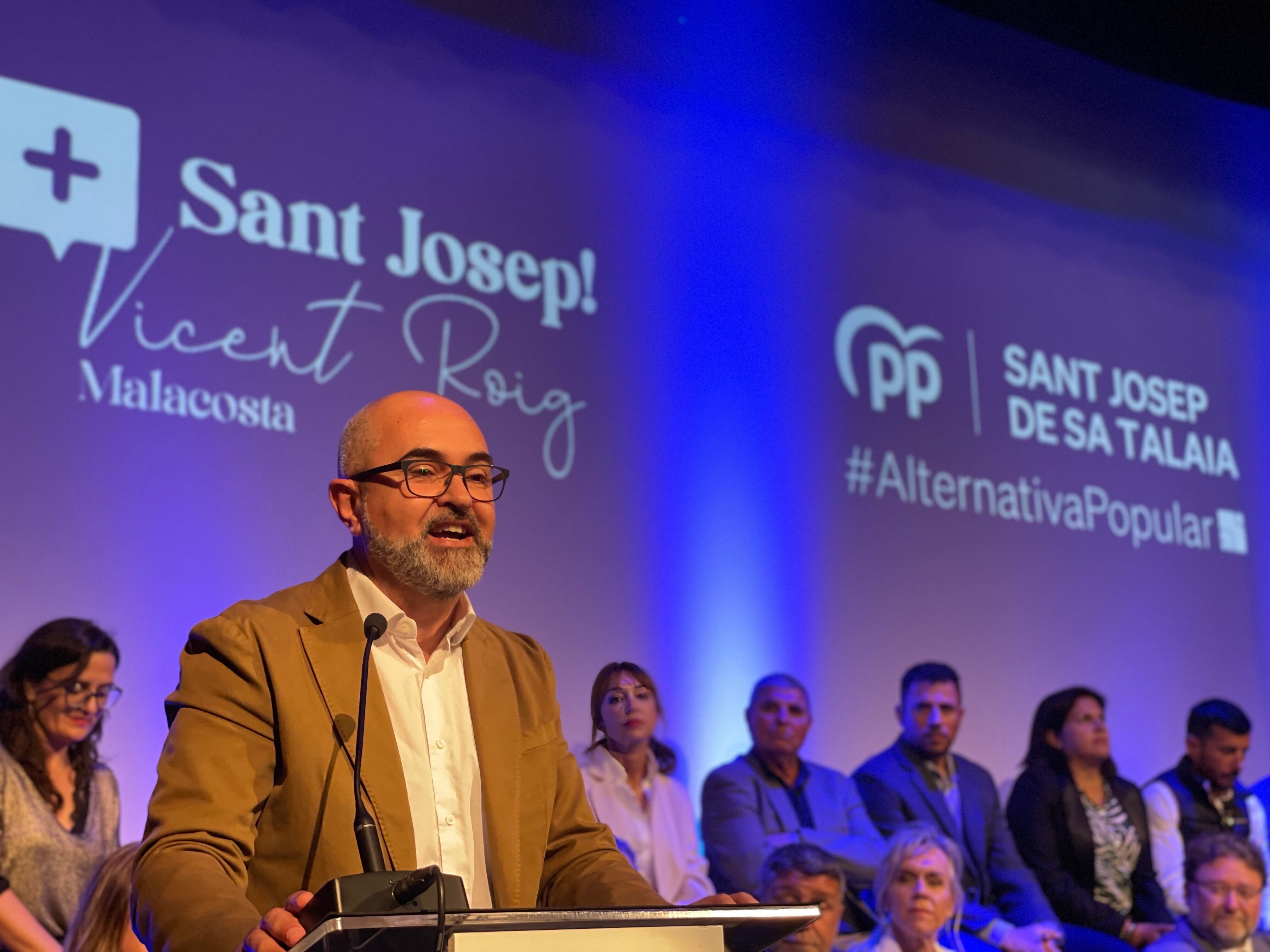 Vicent Roig, candidato a la alcaldía de Sant Josep