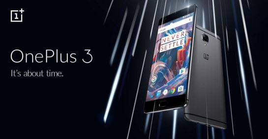 El OnePlus 3.