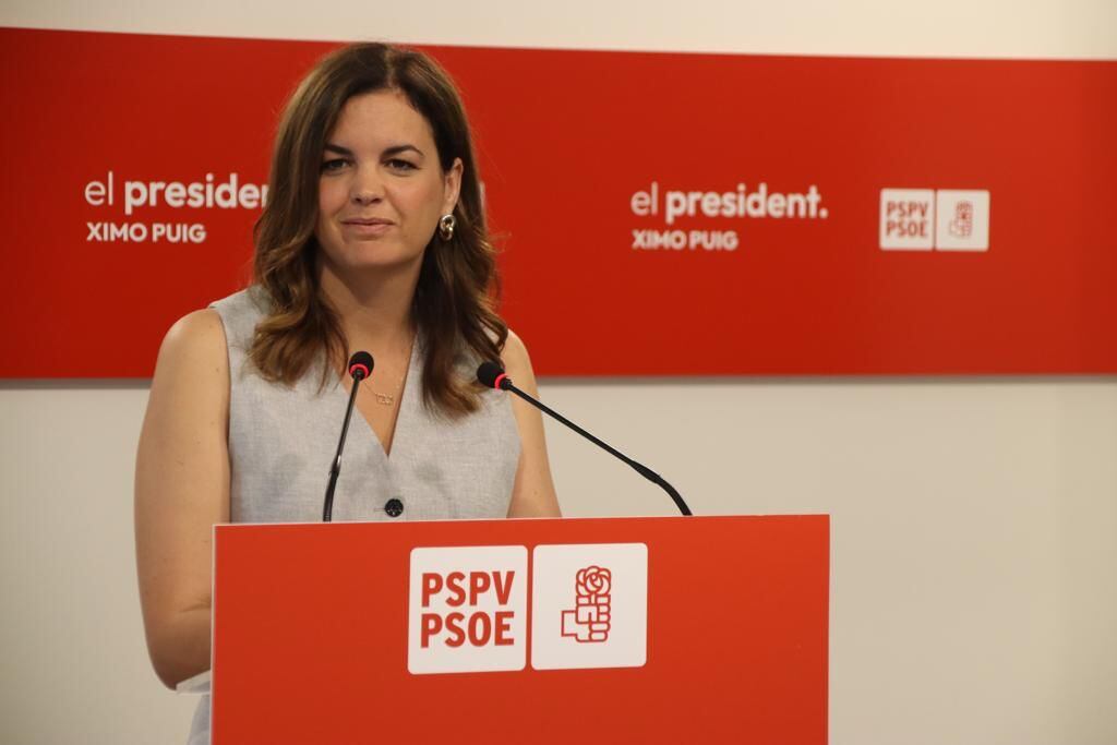 La cabeza de lista del PSPV-PSOE en las últimas elecciones municipales ha comparecido este martes ante los medios de comunicación