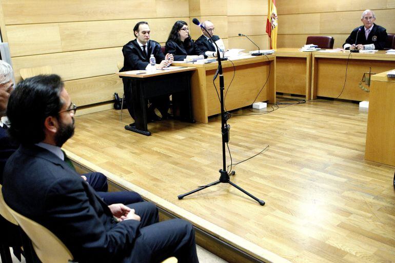 GRA076 MADRID, 28/10/2014.- La Audiencia Nacional juzga al exdirector de Relaciones Corporativas de la Sociedad General de Autores y Editores (SGAE), Pedro Farré