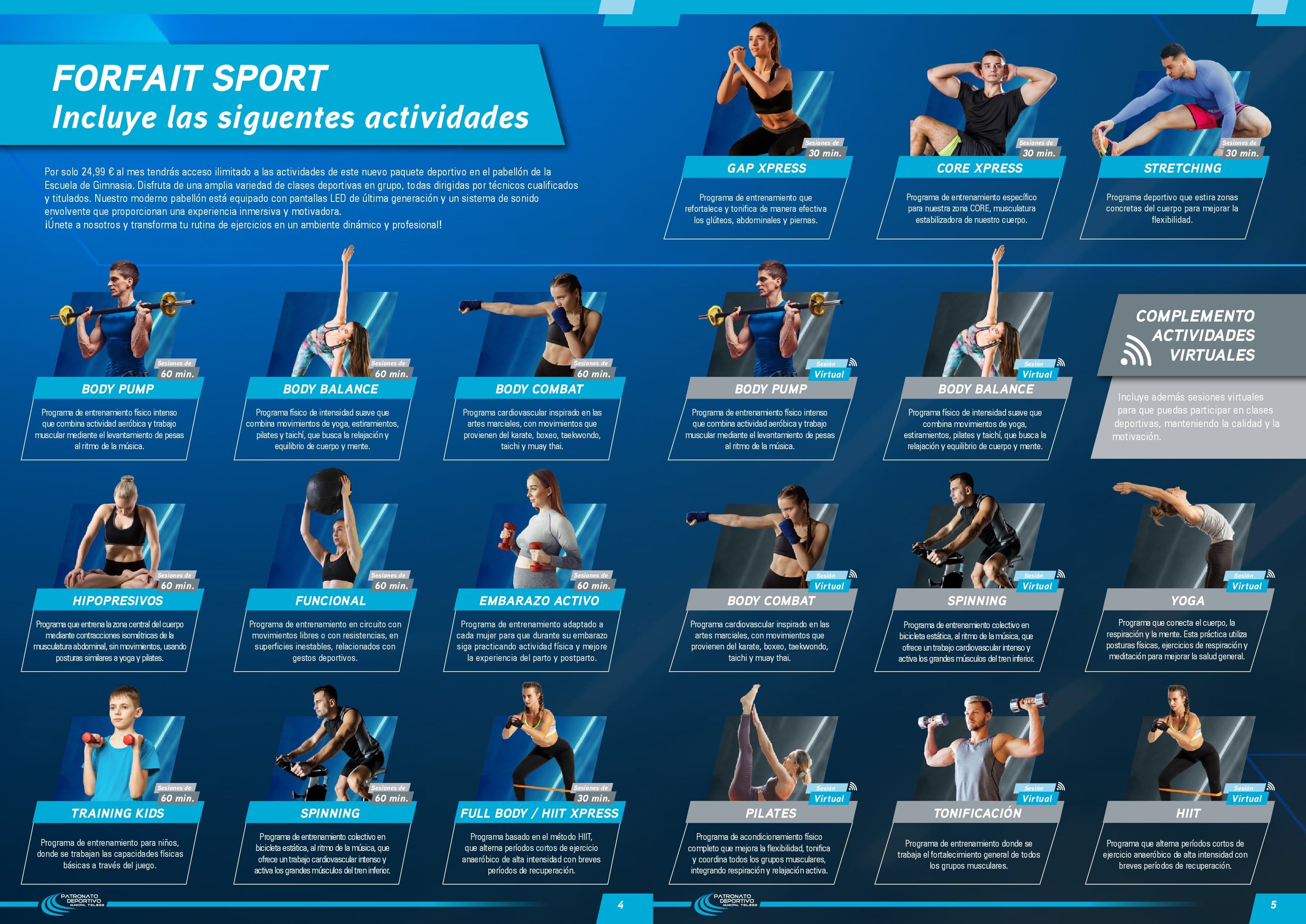 Actividades Forfait Sport