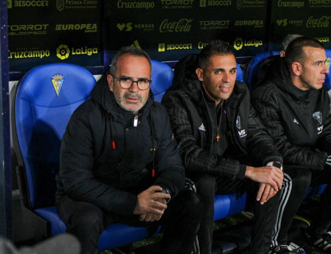 Cervera en el banquillo cadista