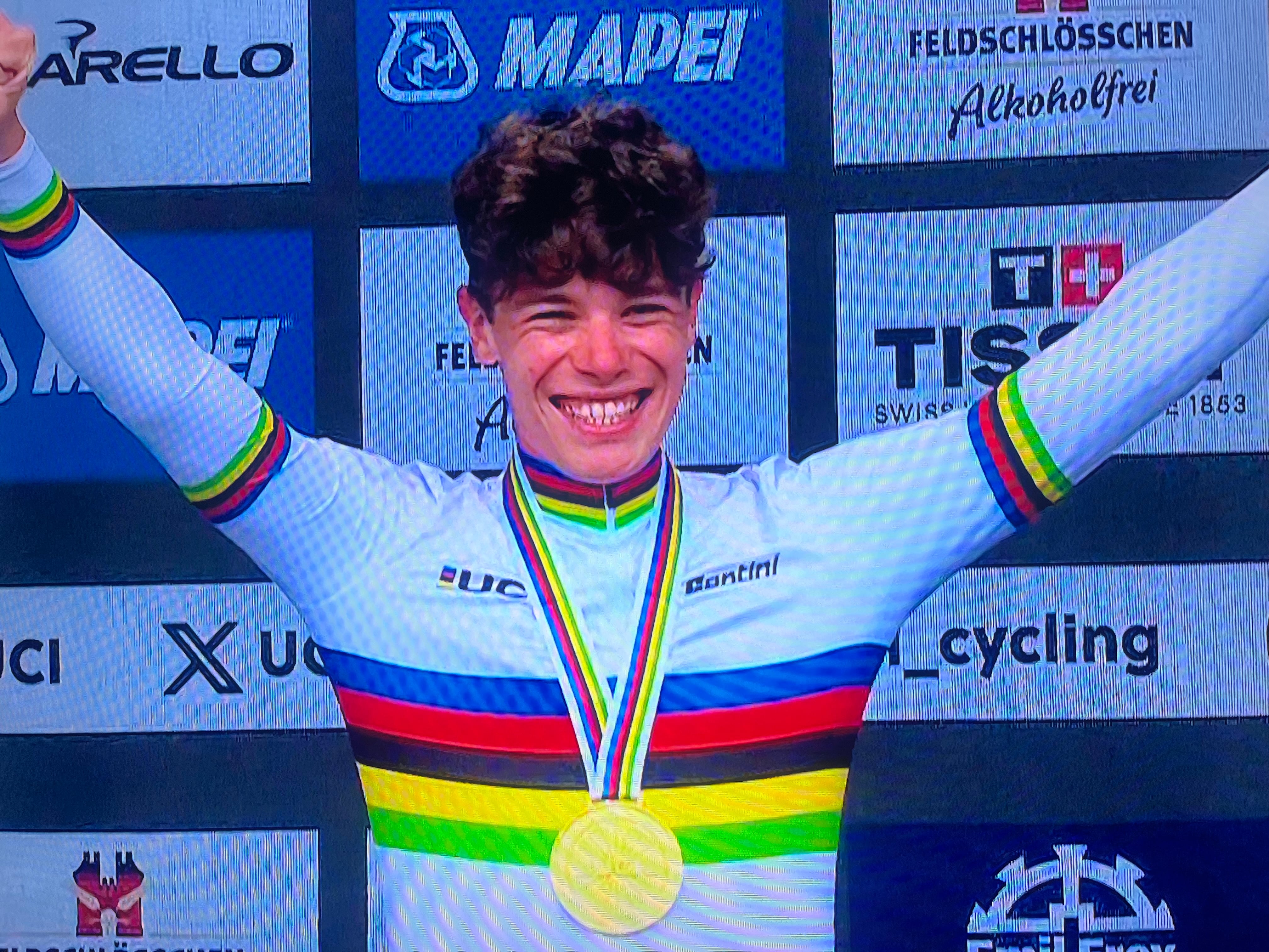 Iván Romeo, campeón del Mundo de ciclismo contra reloj sub 23