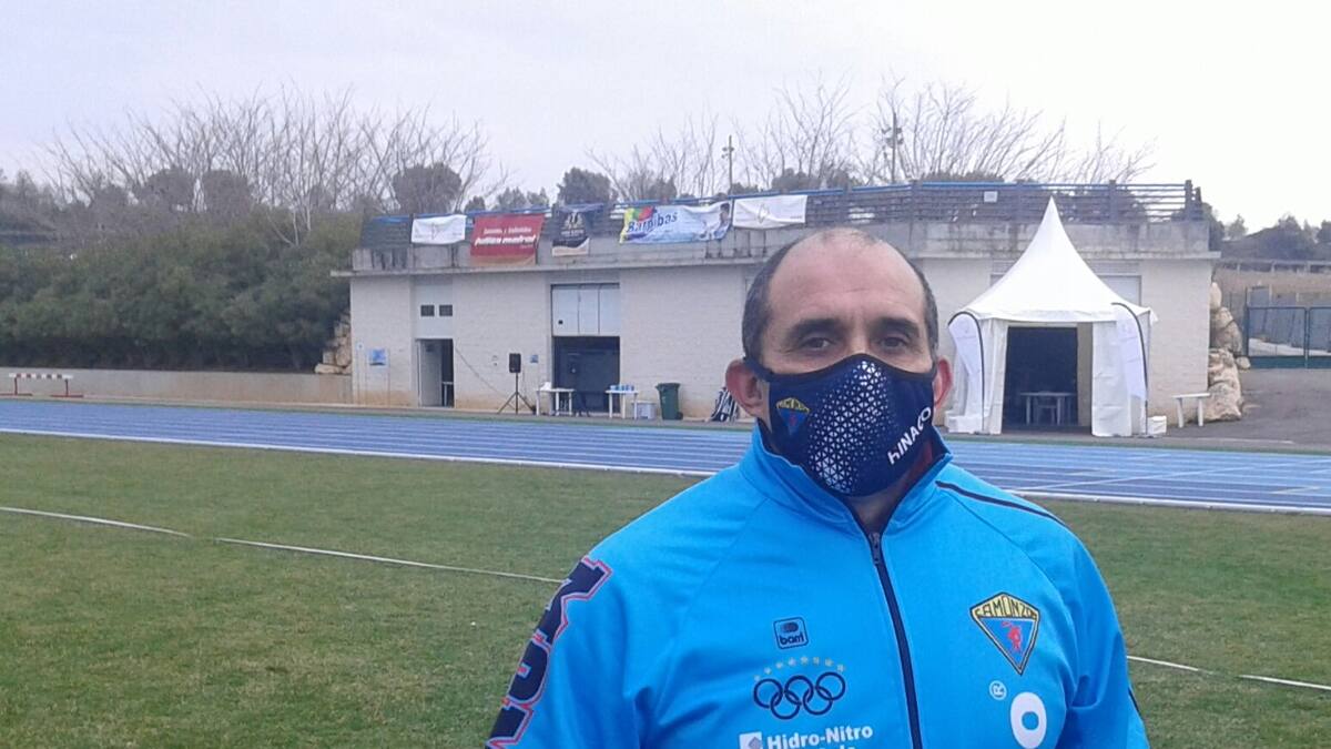 José Antonio Villacampa, dos oros y un récord en el Nacional de Barbastro