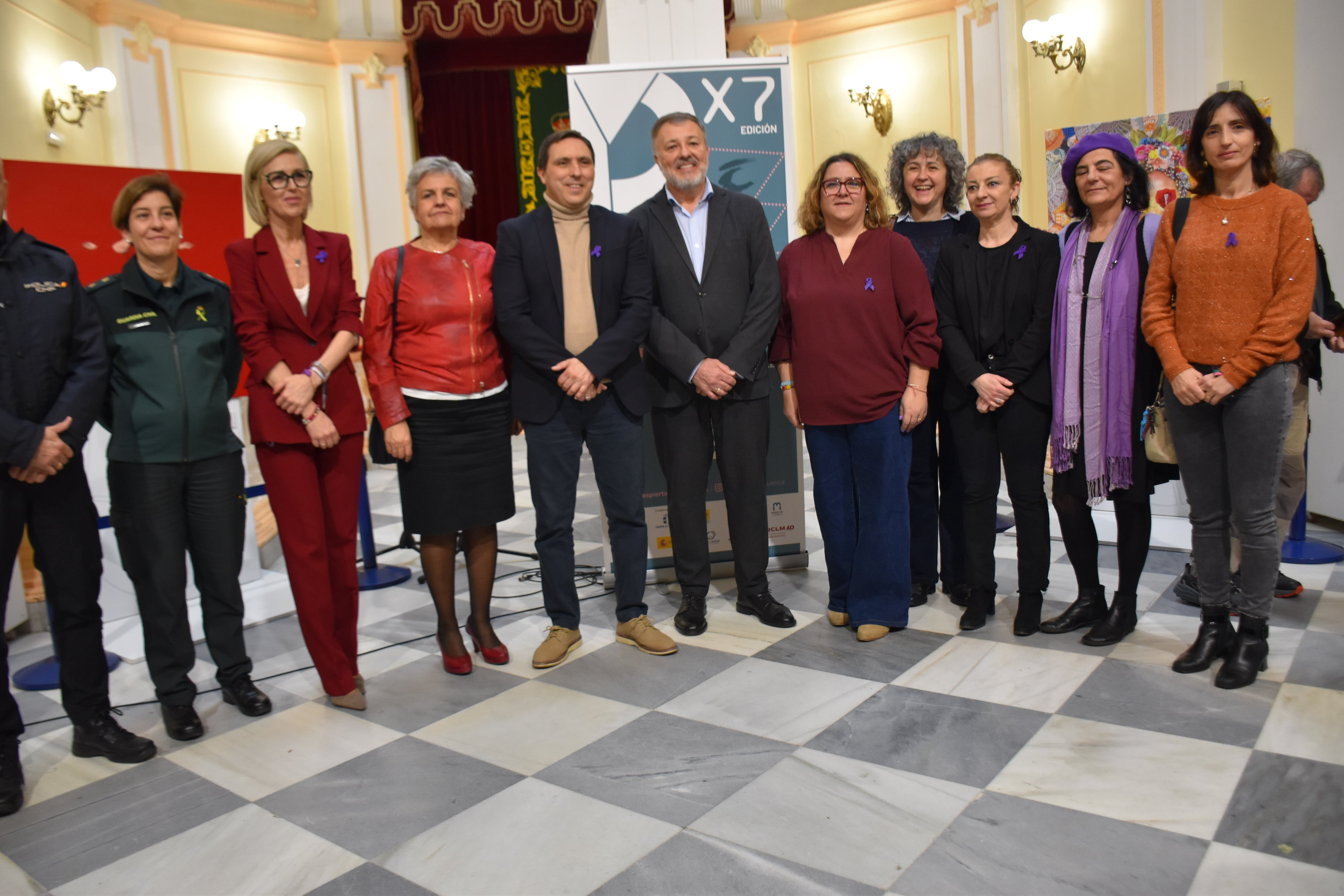 La Diputación celebra el acto institucional del 8-M con un manifiesto en defensa del movimiento feminista y la igualdad