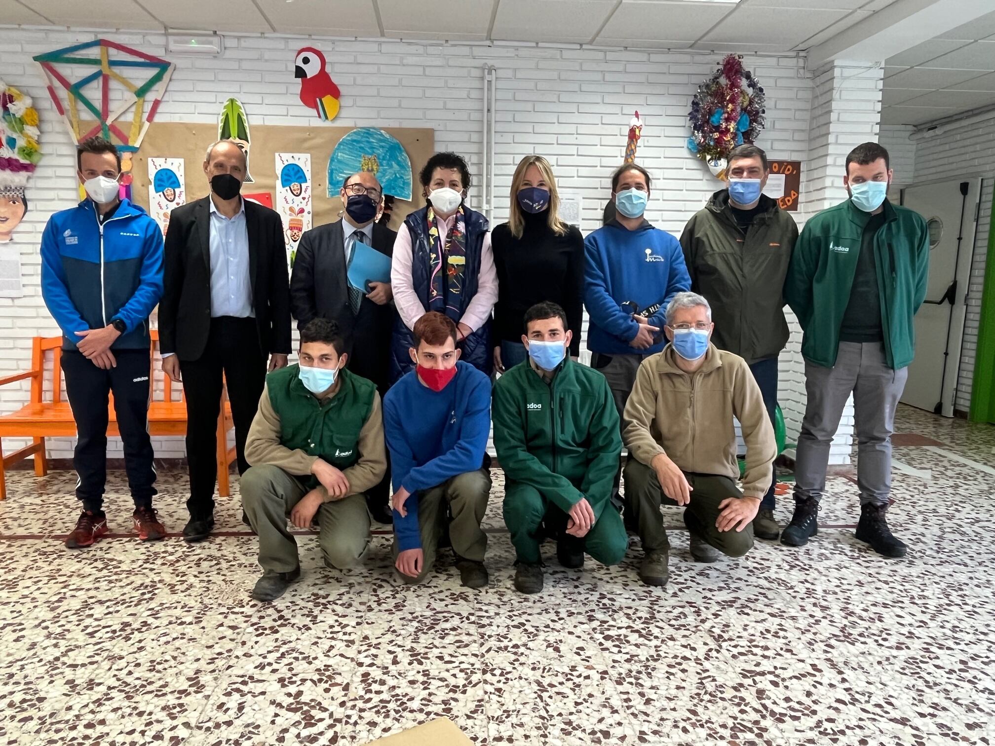 De los 17 alumnos matriculados, tres están completando su formación con prácticas en ADOA Centro de Jardinería y Jardines y Más
