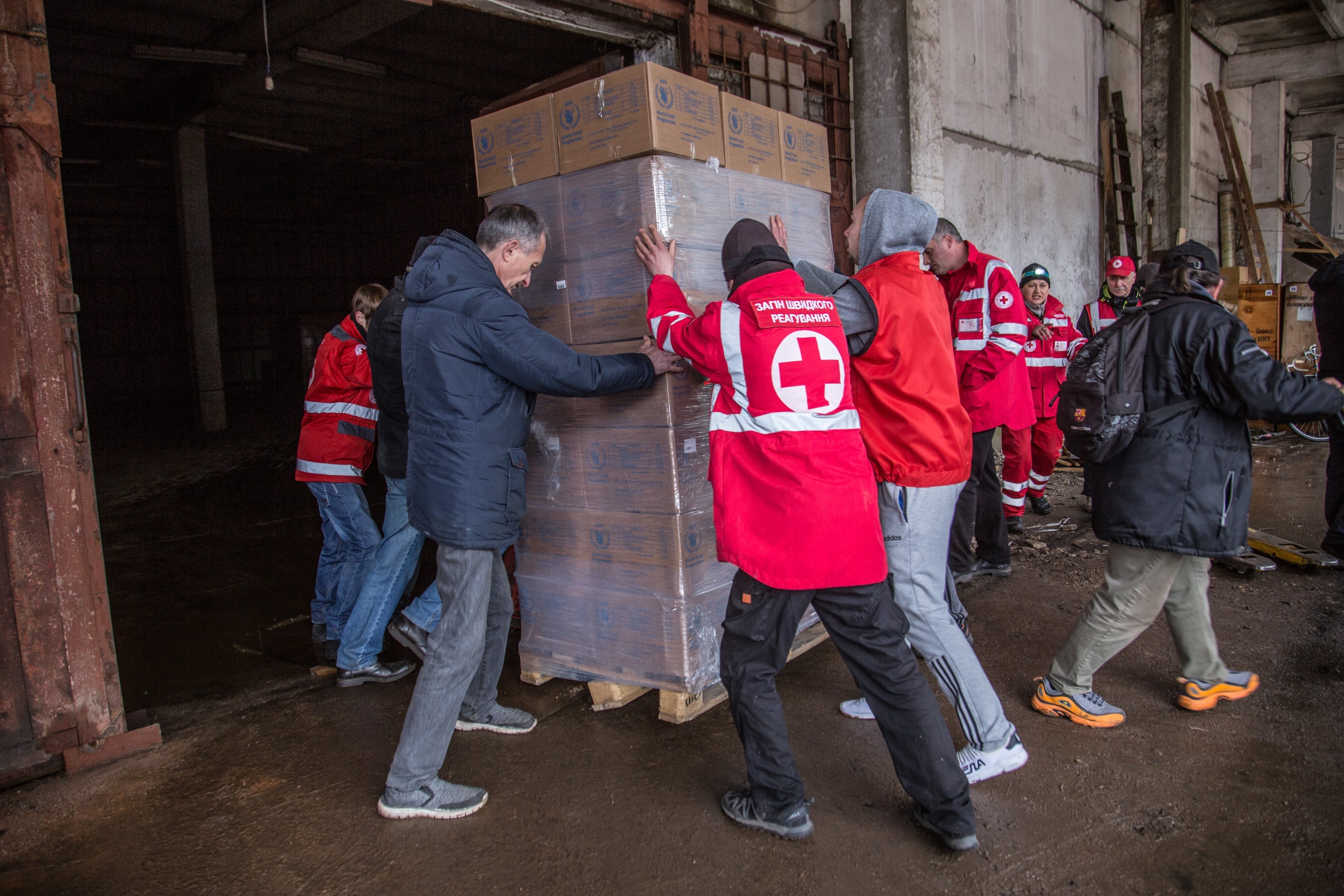 La ONU refuerza las labores de salvamento en Ucrania.