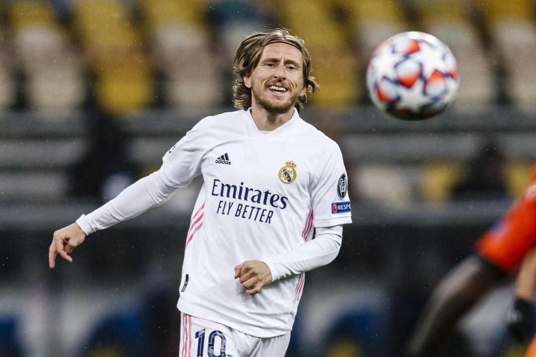 Modric, en el Shakhtar Donetsk - Real Madrid