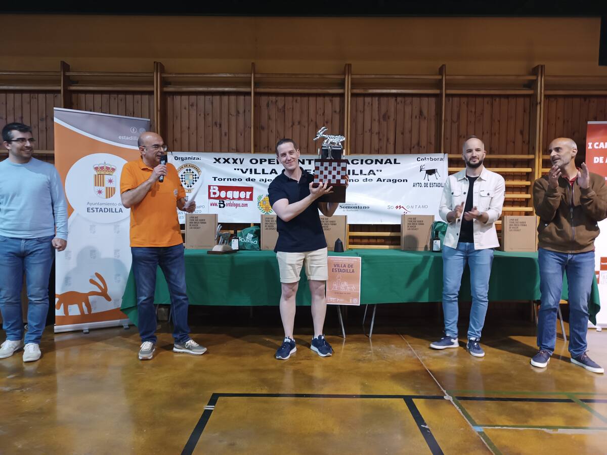 David Lana gana el Open de Ajedrez “Villa de Estadilla”