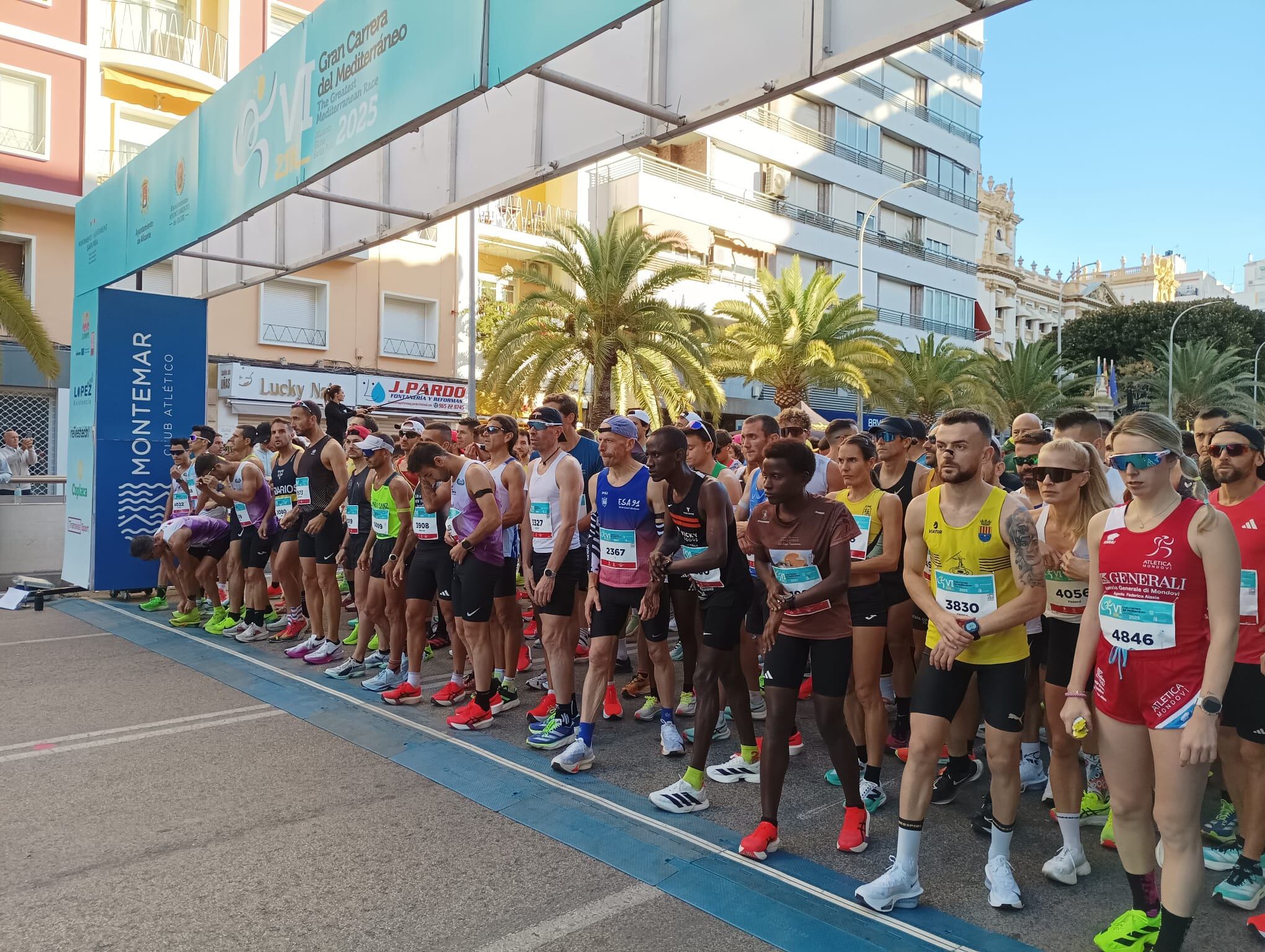 Salida de la sexta edición de la Gran Carrera del Mediterráneo. Foto: Ayuntamiento de Alicante