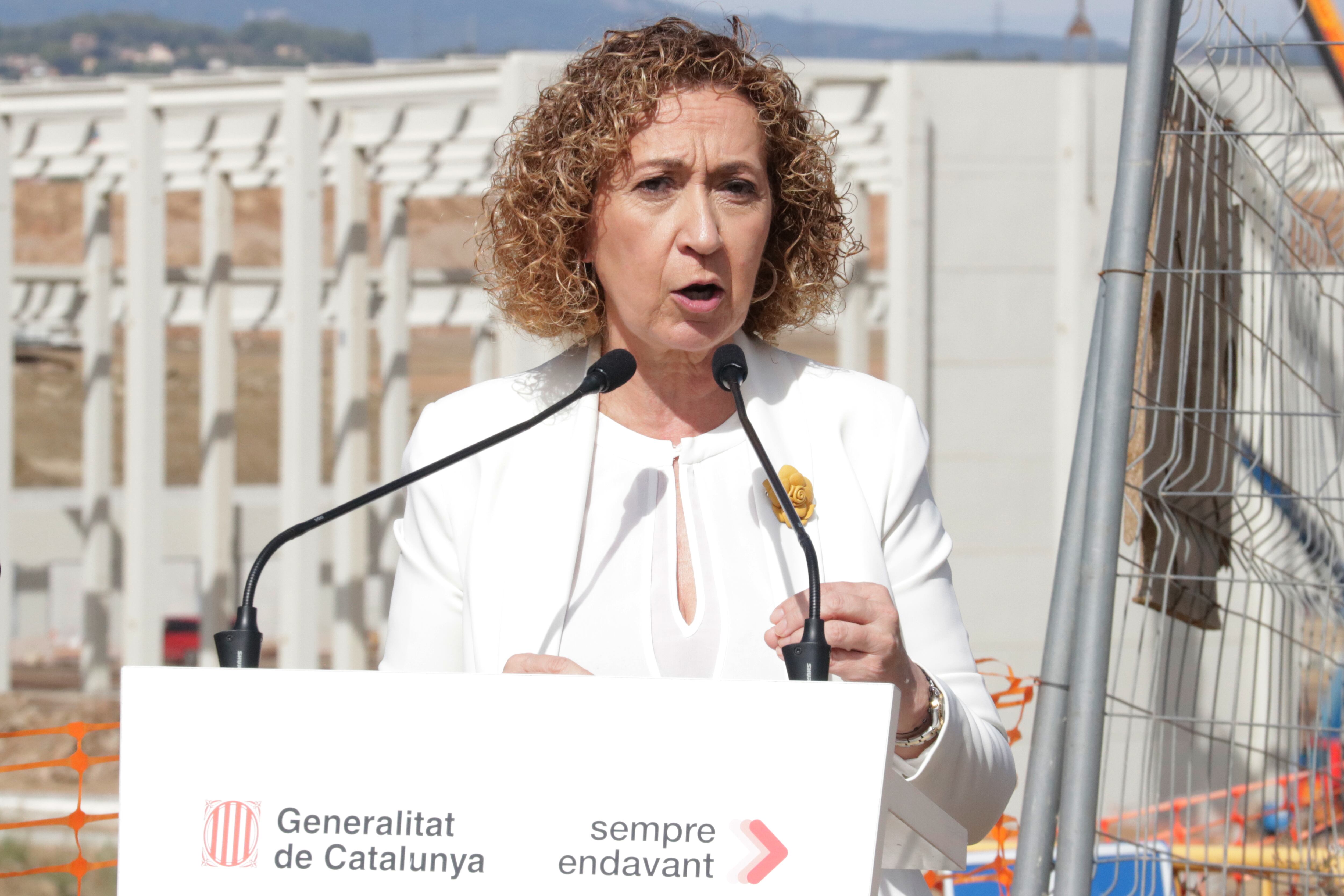 Imatge de la consellera de Territori, Ester Capella.