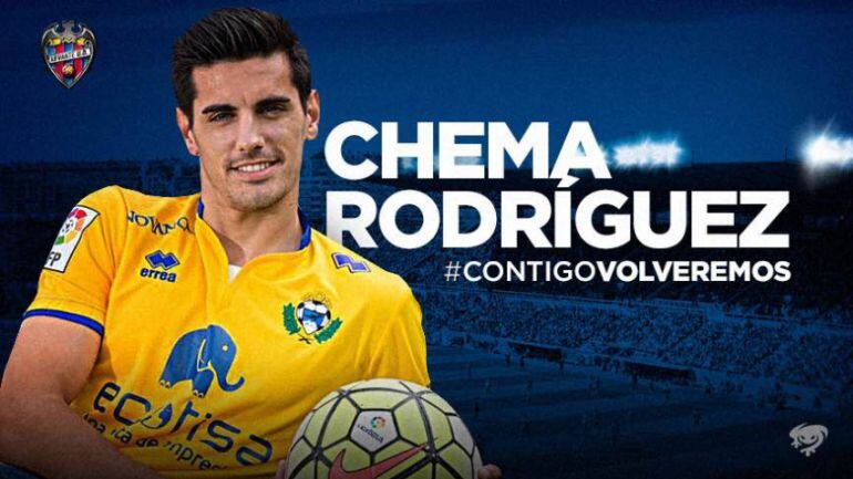 Chema Rodríguez, fichado por el Levante UD