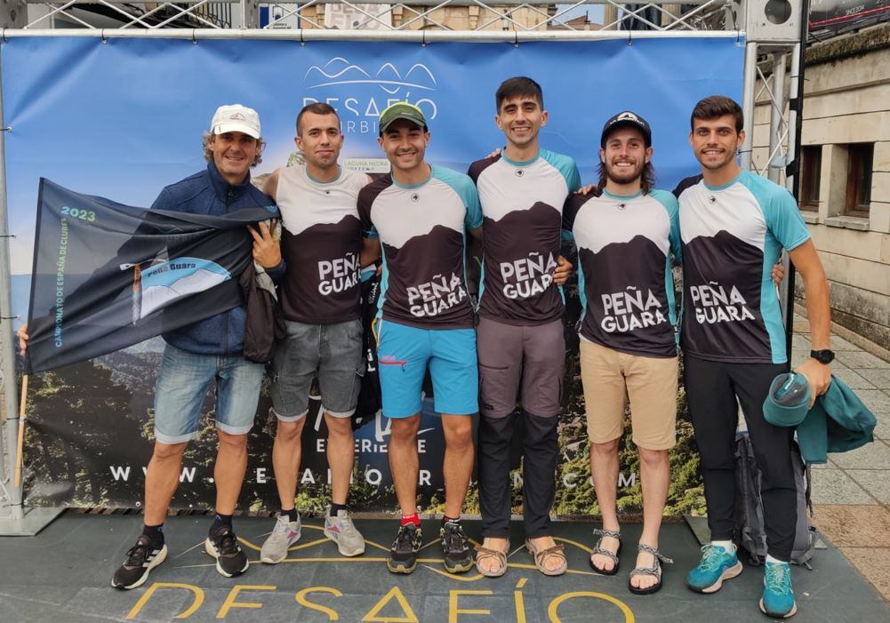 Equipo de Peña Guara en el Desafío Urbión