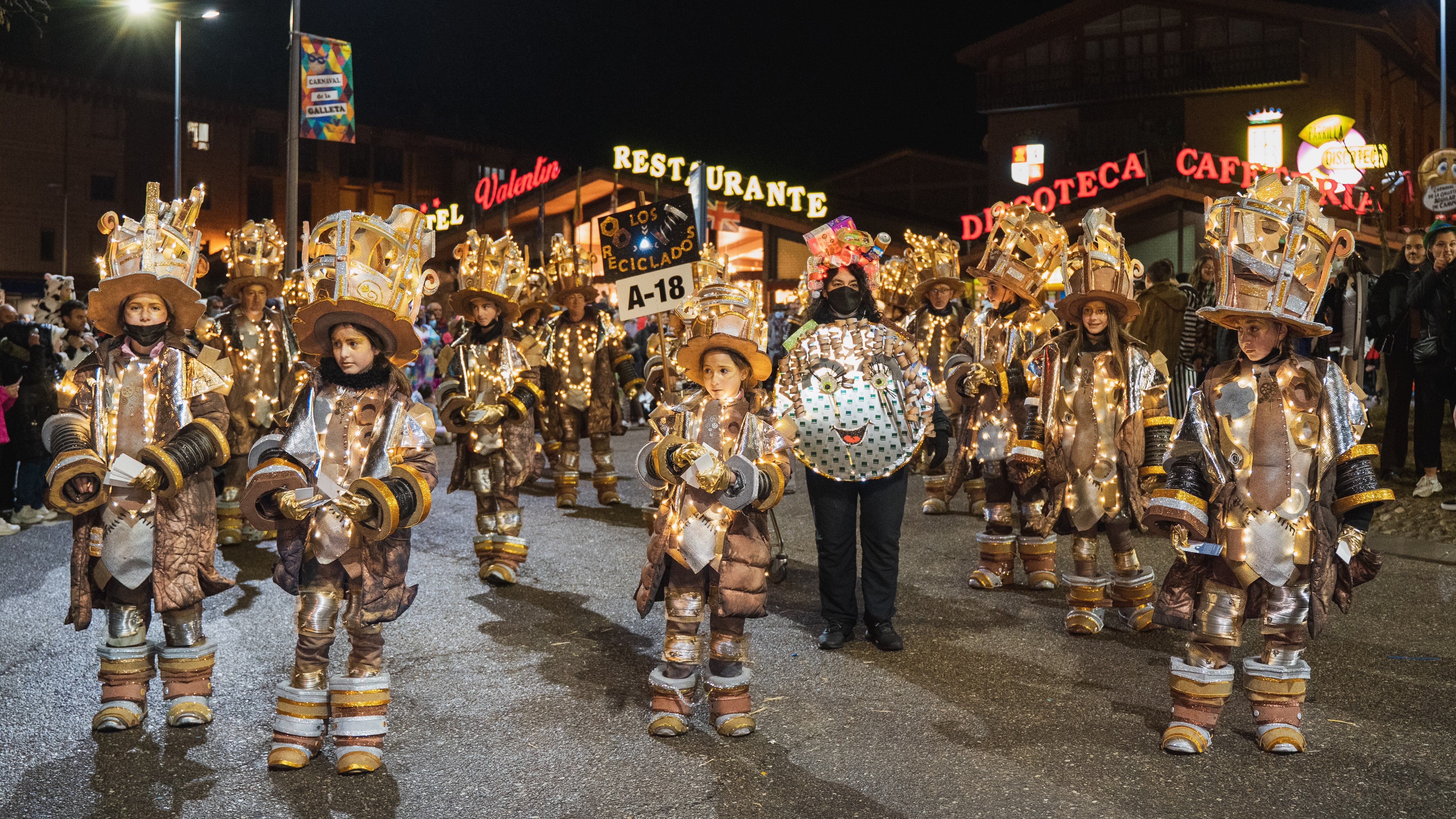 Imagen de archivo de la celebración del Carnaval de la Galleta en Aguilar de Campoo