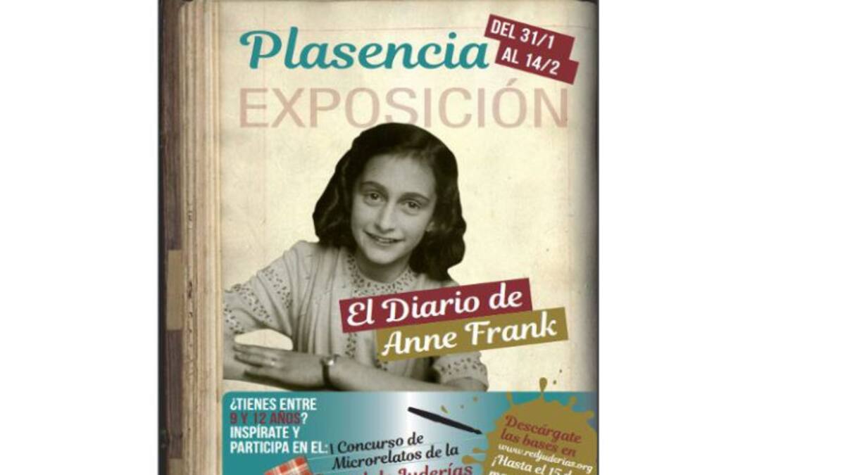 La exposición de la Red de Juderías sobre Anne Frank llega a Plasencia