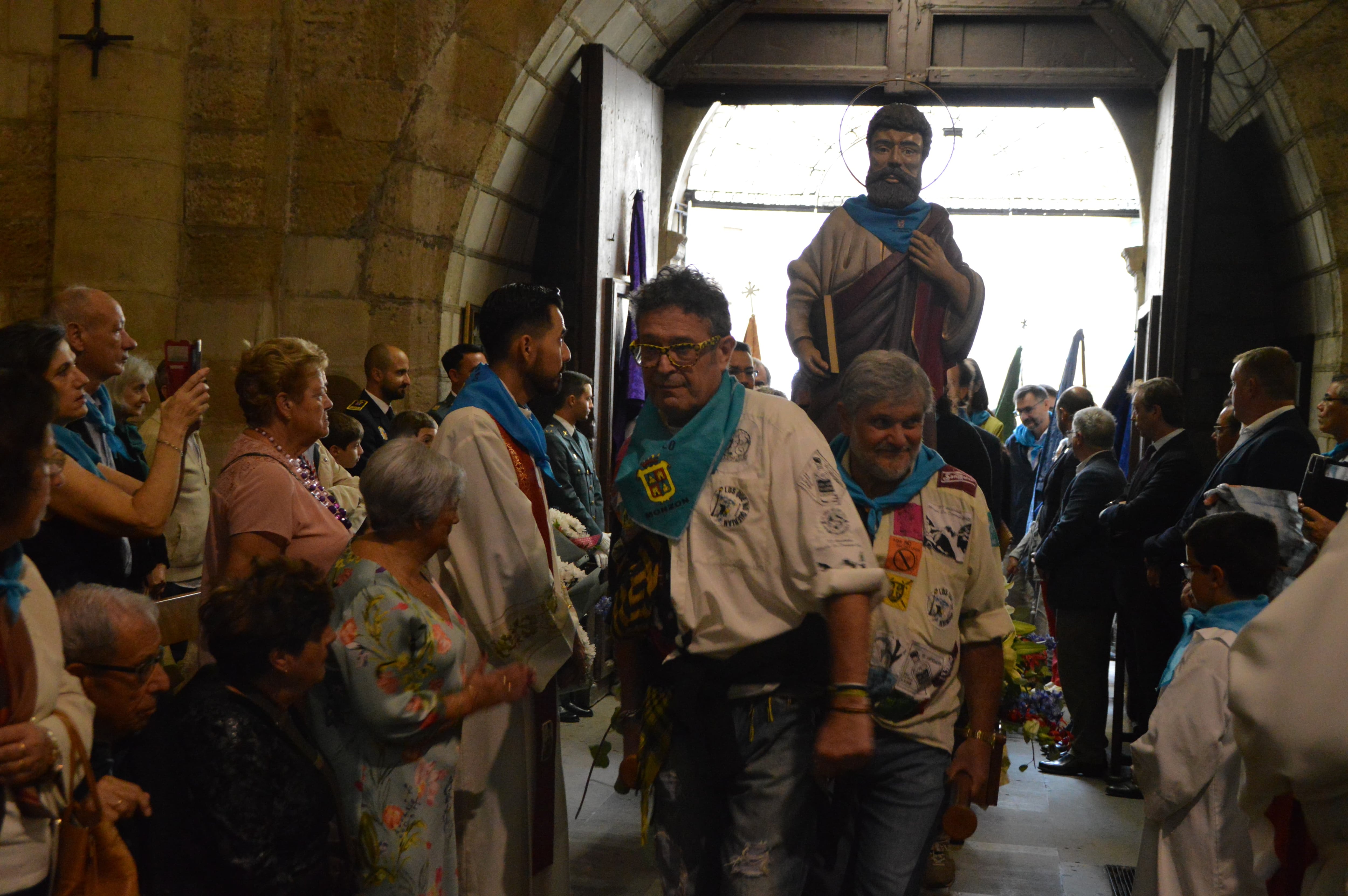 Uno de los actos de las fiestas de San Mateo en Monzón