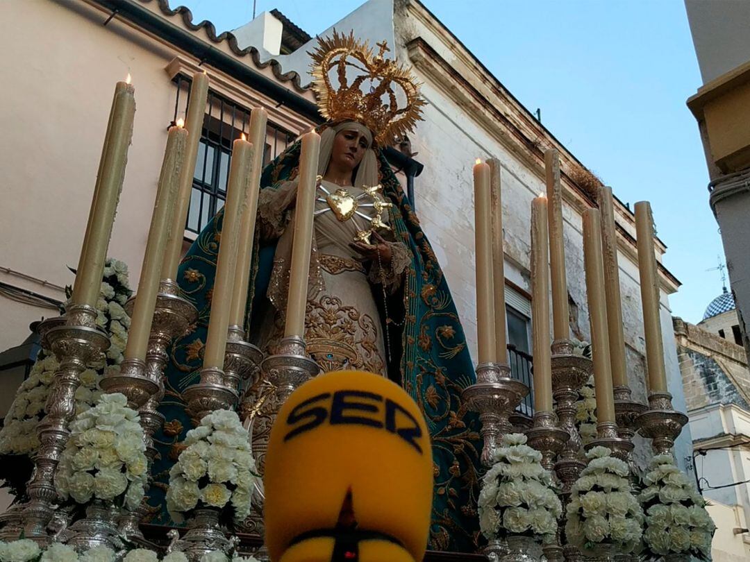 María Santísima de los Dolores de vuelta al Santuario Diocesano de San Lucas