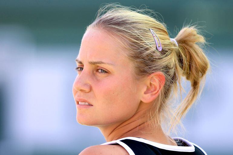 Dokic, durante una imagen en 2012