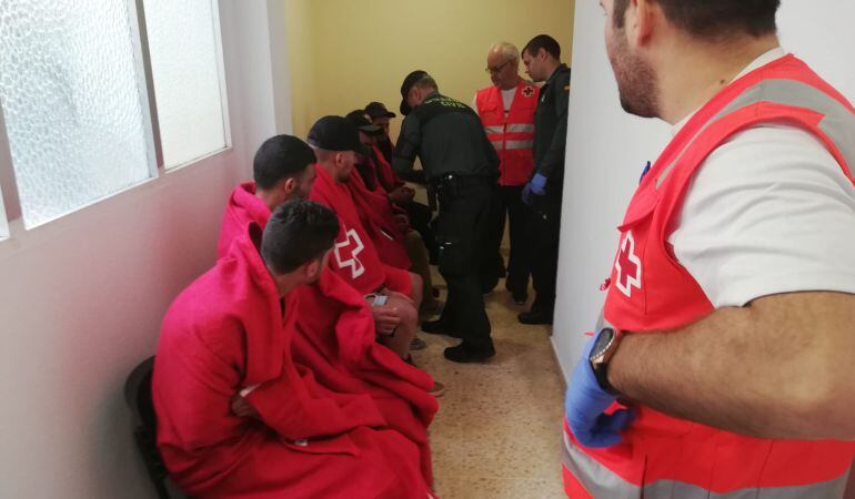 Los inmigrantes llegados en patera Altea