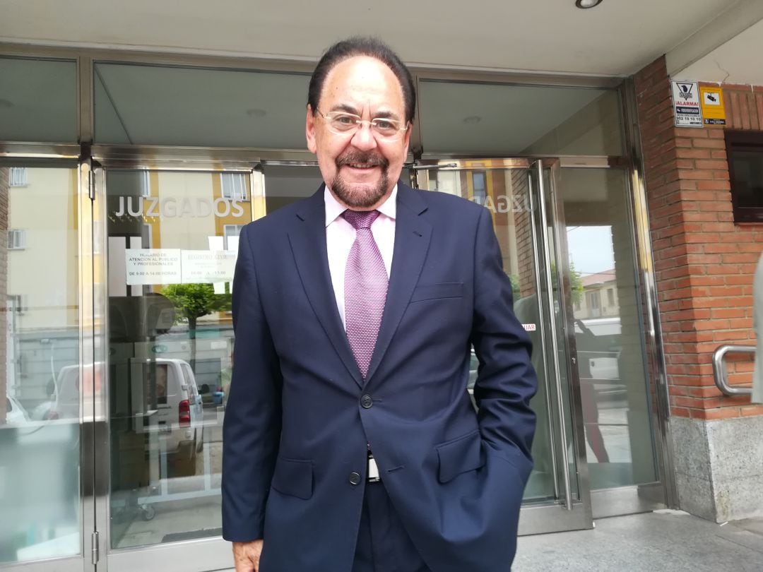 Ángel Guerra tras prestar declaración ante la juez