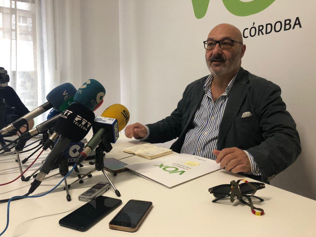 Alejandro Hernández, portavoz parlamentario de Vox