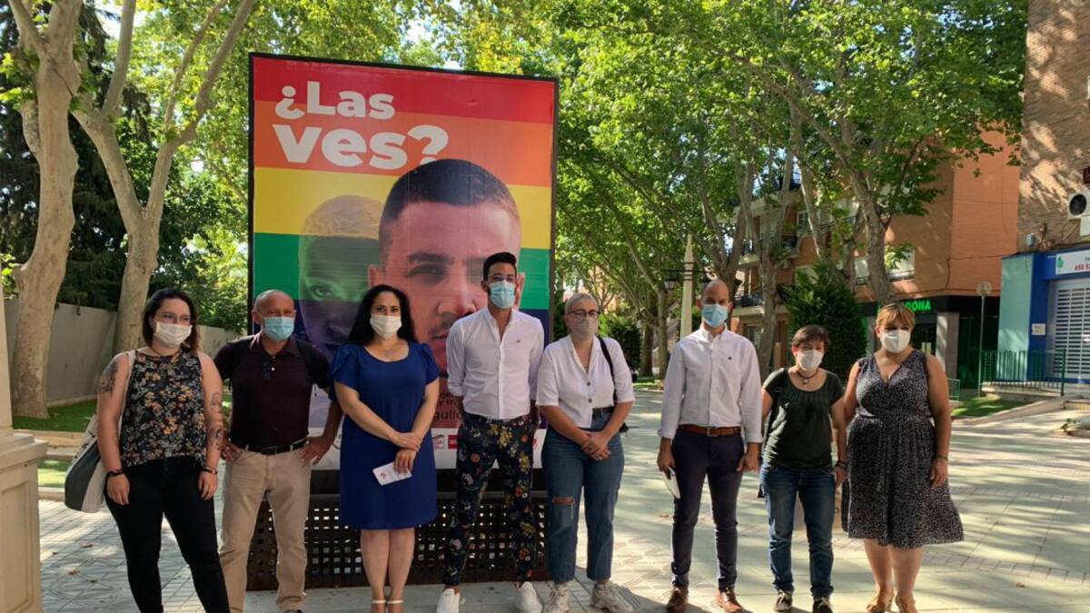 Rubén Benítez (Lor+LGTBIQ): "Es imposible convivir con la lgtbifobia que hay en Lorca"