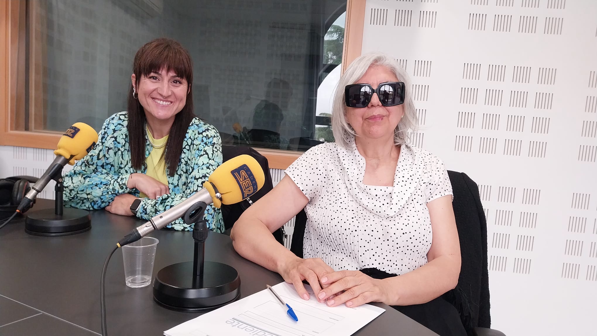 Alex de Luis y Silvana González, del servicio de información y asesoramiento juvenil de Getafe, el SIAJ