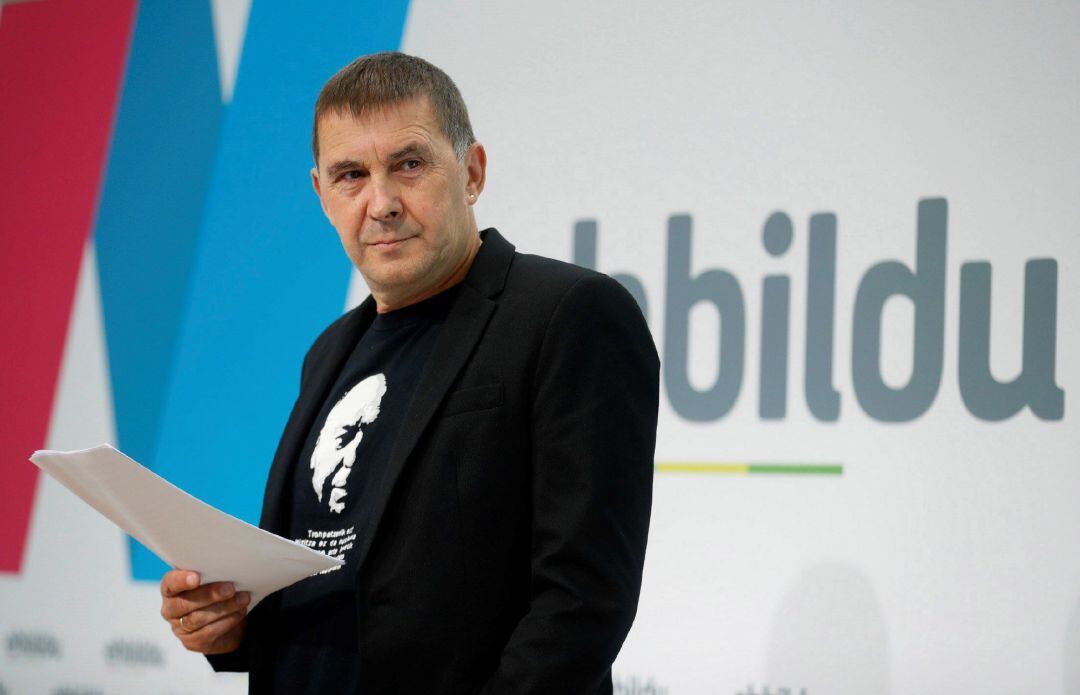 El coordinador general de EH Bildu, Arnaldo Otegi.