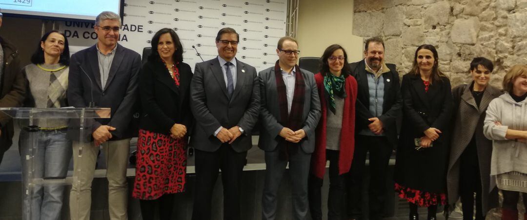Nuevo equipo del rectorado de la Universidade da Coruña