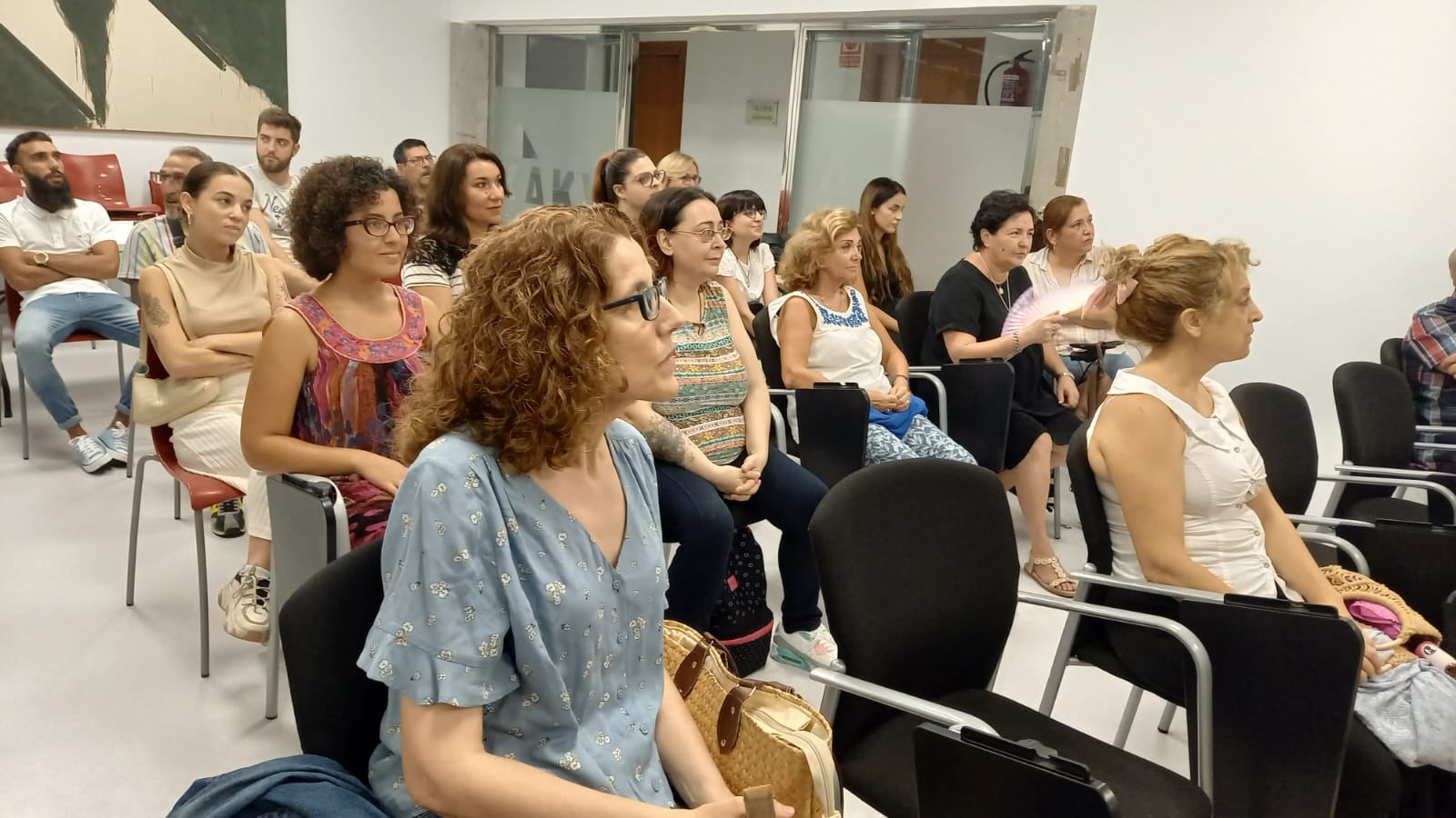 Recibimiento de los contratados