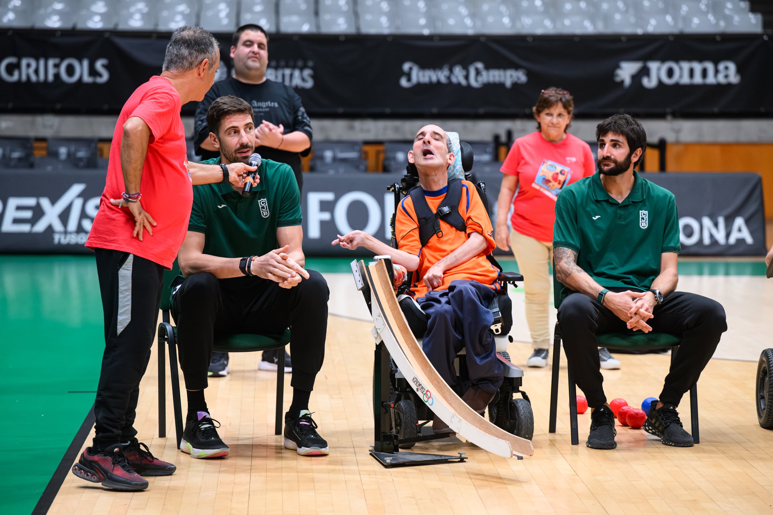 Experiencia de ASPROMIVISE con el Joventut de Badalona