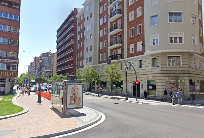 Calle Gamazo en Valladolid